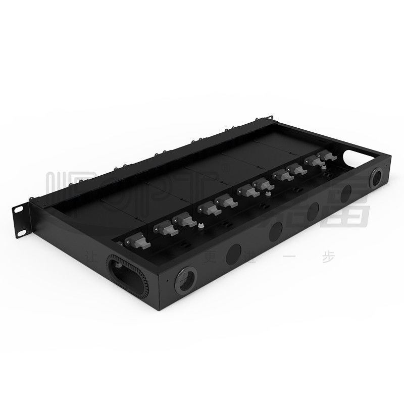 6PCS MPO-LC 24F MPO Kasetli Standart 1U Fiber Bağlantı Paneli 19 İnç 144 Çekirdek