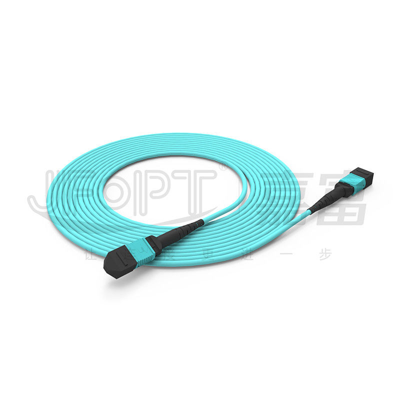 MPO Zırhlı Ana Kablo 12 Fiber Zırhlı Mini Kablo OM3 OM4 OM5