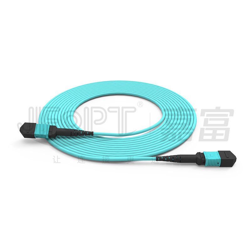 MPO Zırhlı Ana Kablo 12 Fiber Zırhlı Mini Kablo OM3 OM4 OM5