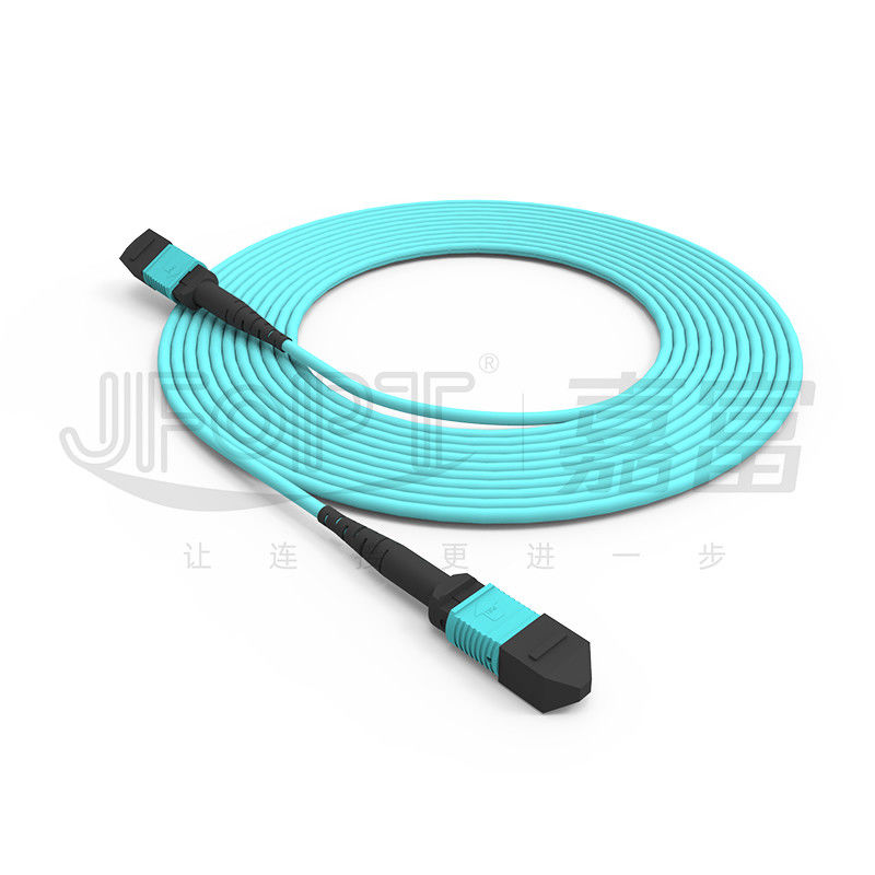 MPO Zırhlı Ana Kablo 12 Fiber Zırhlı Mini Kablo OM3 OM4 OM5