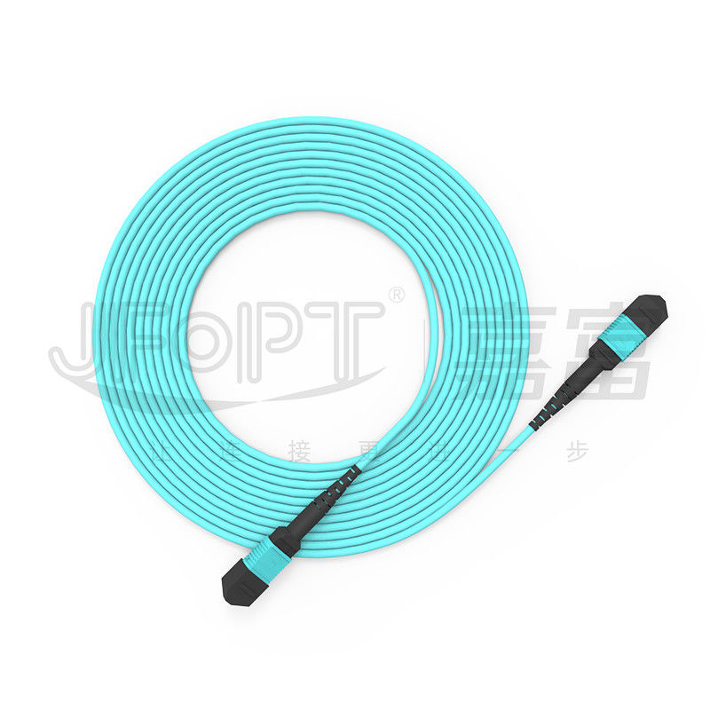 MPO Zırhlı Ana Kablo 12 Fiber Zırhlı Mini Kablo OM3 OM4 OM5