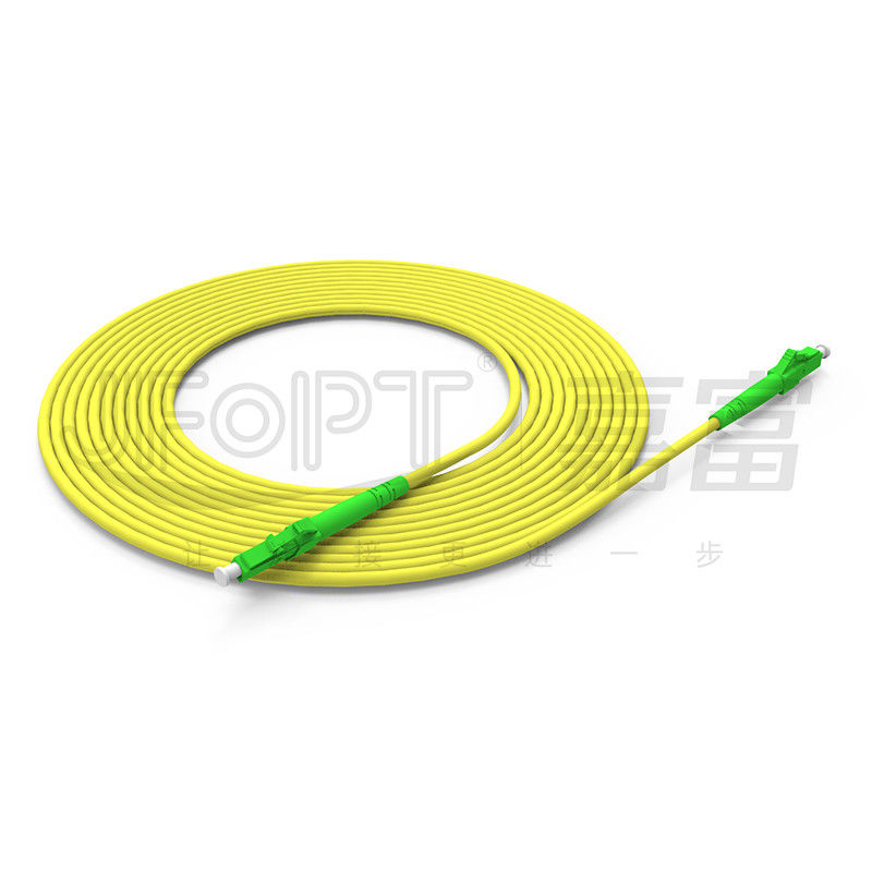 Veri Merkezi 2.0mm Simplex Kapalı Fiber Optik Kablo 0.9mm Sıkı Tampon Kablo Gevşek Tüp