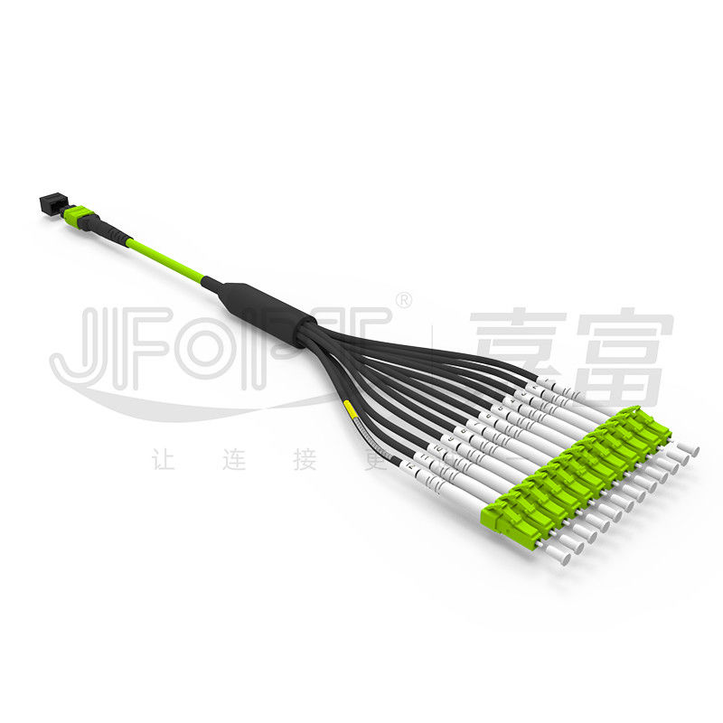 201 304 SS Kapalı Zırhlı Fiber Optik Kablo Furcation İçin Darbe Çekme Bükülmeye Dirençli