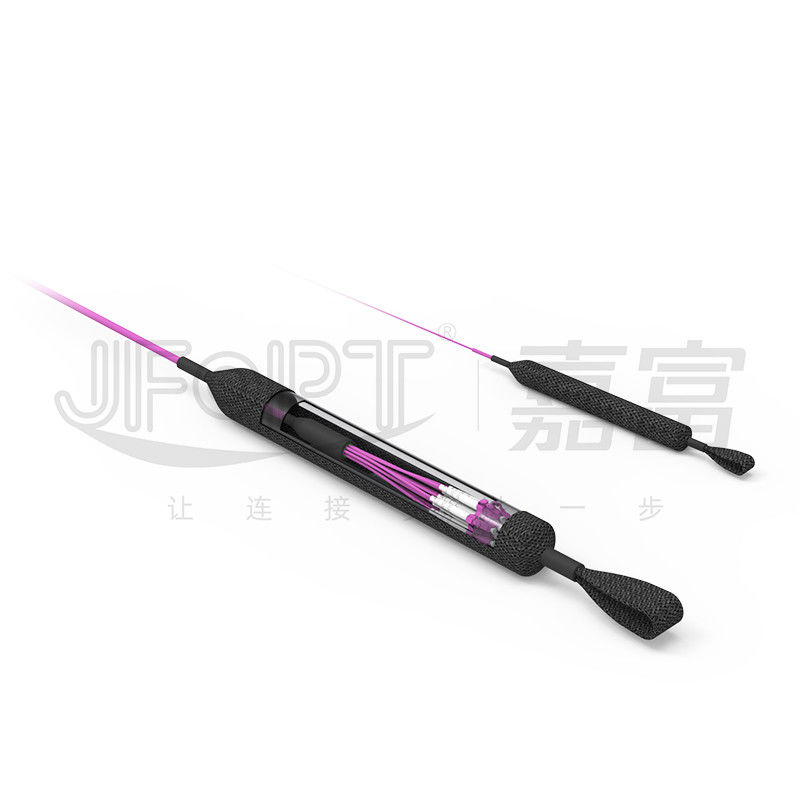 MPO MTP Kapalı Zırhlı Fiber Optik Kablo Zırhlı Yama Kablosu 3.0mm 3.5mm 4.0mm
