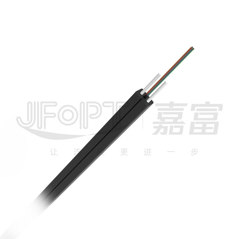 Kelebek Şekilli İç Mekan Bırakma Kablosu FRP Tek Çekirdekli 2 Çekirdekli Fiber Bırakma Kablosu