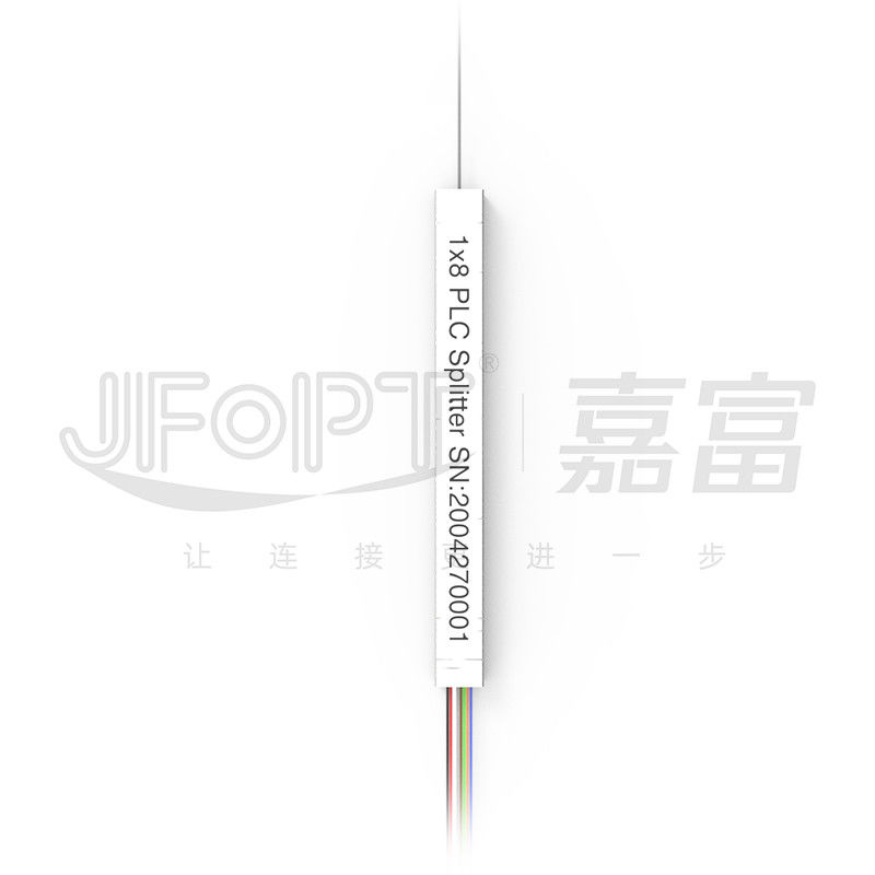 PLC Fiber Optik Bölücü 1 × N Çıplak Fiber, Bölücü Paneline Takılı / Çıplak Fiber Şerit Çıkışlı LGX Kutusu