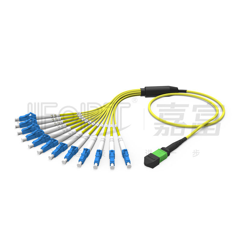 MPO-LC 3.0 Mini MPO Koparma Kablosu 2.0mm Şube MPO Fiber Yama Kablosu
