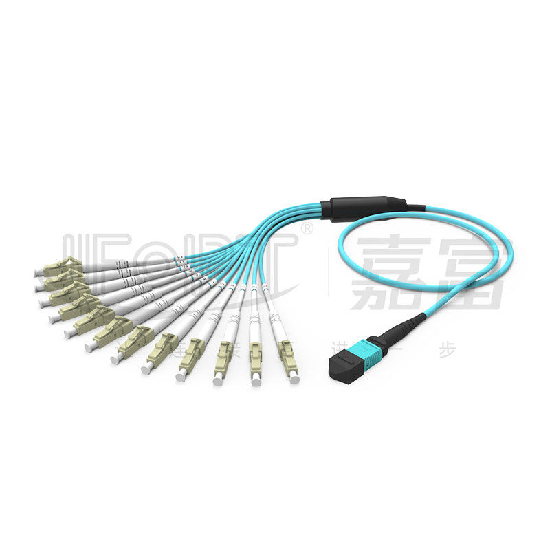 MPO-LC 3.0 Mini MPO Koparma Kablosu 2.0mm Şube MPO Fiber Yama Kablosu