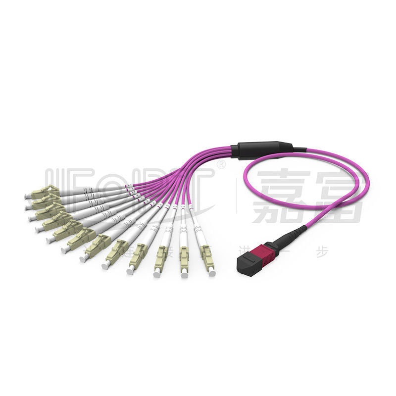 MPO-LC 3.0 Mini MPO Koparma Kablosu 2.0mm Şube MPO Fiber Yama Kablosu