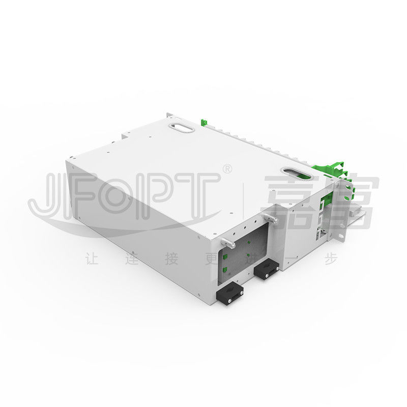 3U 48 Çekirdekli ODF SC SX ve FC SX Fiber Optik Dağıtım Çerçevesi