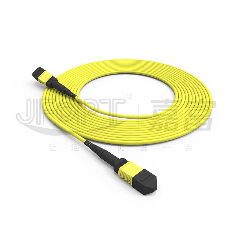 24 çekirdekli tek modlu MPO gövde kablosu G657A1/G657A2 Backbone Jumper