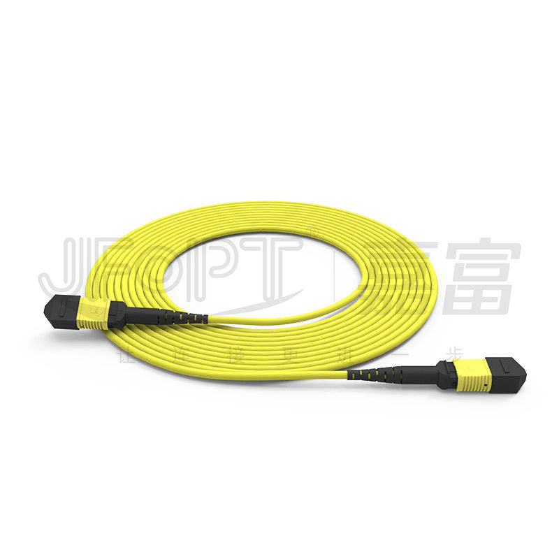 24 çekirdekli tek modlu MPO gövde kablosu G657A1/G657A2 Backbone Jumper