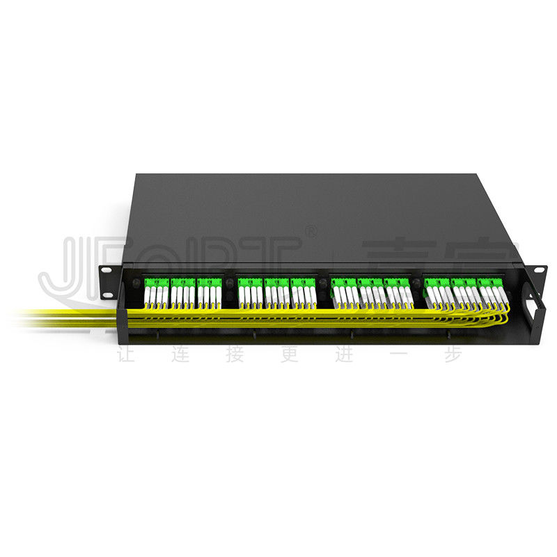 MPO Patch Panel verimli bağlantı uygun işletim ve optik iletişim ağının esnek yapılandırması
