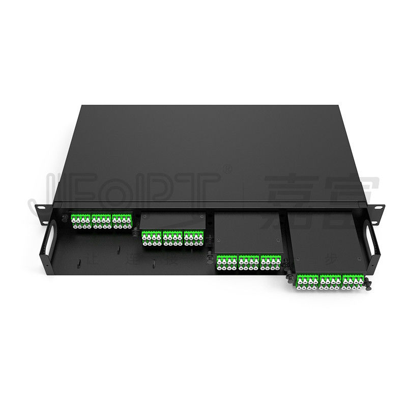 MPO Patch Panel verimli bağlantı uygun işletim ve optik iletişim ağının esnek yapılandırması